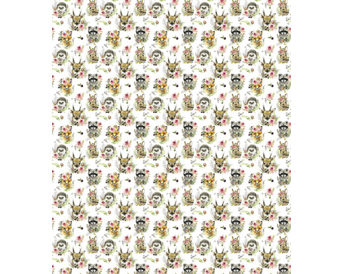 Papier peint panoramique intissé HRBP300087 Illustration animal 5 pces 243 x 280 cm