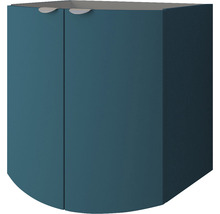 Meuble sous-vasque Baden Haus Onda couleur de façade pétrole mat 69 x 70 x 51 cm