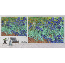 Fototapete Vlies HRBP100051 Van Gogh Schwertlilien 7-tlg. 340 x 254 cm