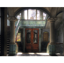 Papier peint panoramique intissé HRBP100056 Hôpital ancien 2 7 pces 340 x 254 cm