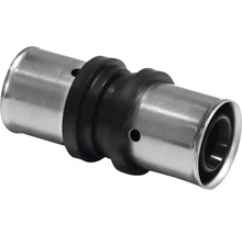 Rohrverbinder aus Metall mit Dichtung