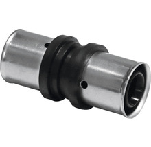 Pressverbinder aus Metall mit Dichtung