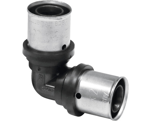 Pressfitting Winkelstück aus Metall für Sanitäranwendungen