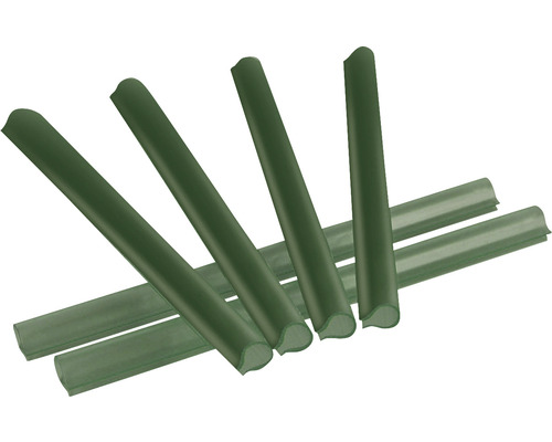 Rail de serrage videx pour bandes occultantes 19 cm 10 pièces vert