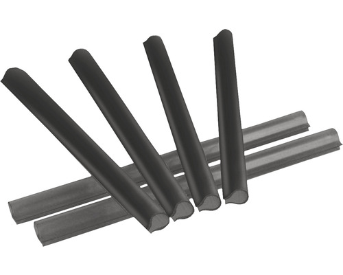 Set de fixation pour grillage anthracite 5 pièces - HORNBACH