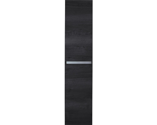 Armoire haute Sanox Lorencio couleur de façade chêne noir 35 x 160 x 35 cm