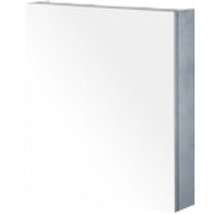 Armoire de toilette Sanox 60 x 13 x 65 cm chêne noir 1 porte