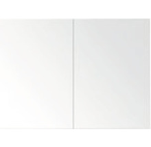 Armoire de toilette Sanox Frozen 80 x 13 x 65 cm black oak 2 portes