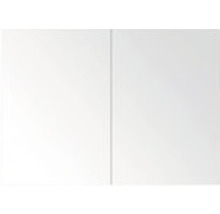 Spiegelschrank Sanox Porto 90 x 13 x 65 cm black oak 2-türig