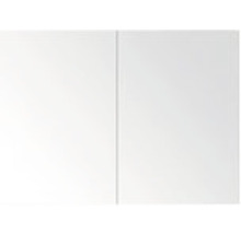 Armoire de toilette Sanox 80 x 13 x 65 cm chêne noir 2 portes