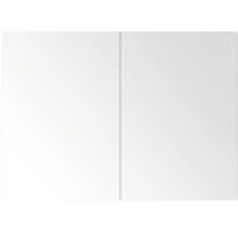 Spiegelschrank Sanox 100 x 13 x 65 cm schwarzeiche 2-türig