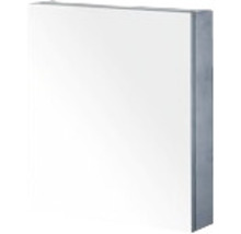 Spiegelschrank Sanox 160 x 13 x 65 cm schwarzeiche 3-türig