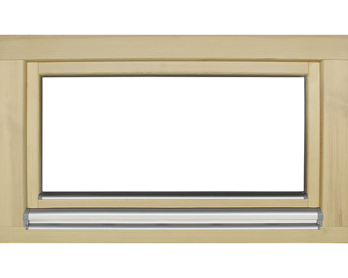 Holzfensterrahmen mit Insektenschutzgitter