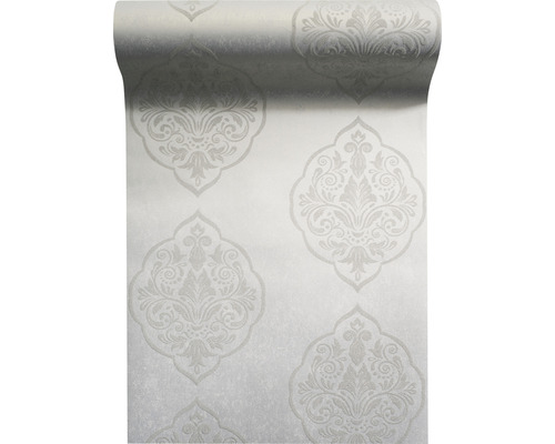 Vliestapete 87169-HOR Pure & Noble IV Glasperle Rosaly Gilver Tapetenrolle mit Ornamentmuster