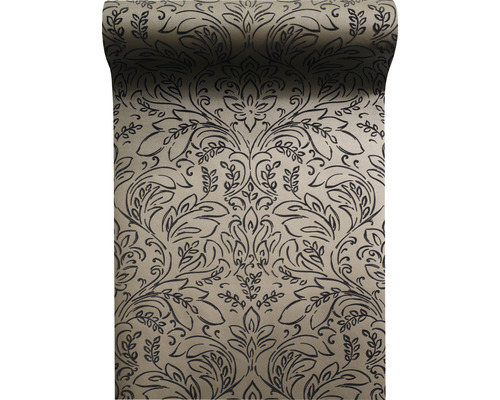Papier peint intissé 87131-HOR Pure & Noble IV Flock Leila velours Coffee Papier peint intissé 87131-HOR Pure & Noble IV Flock Leila velours Coffee