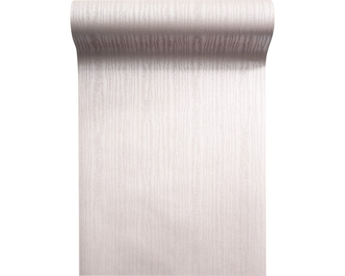 Papier peint intissé 67575-HOR Pure & Noble IV Polly Mauve Rouleau de papier peint avec veinures de bois