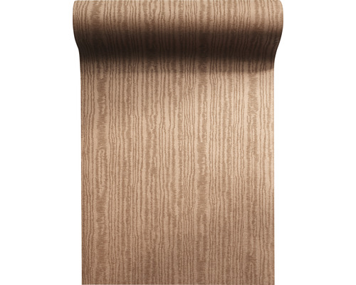 Papier peint intissé 67563-HOR Pure & Noble IV Polly Copper Rouleau de papier peint avec aspect bois