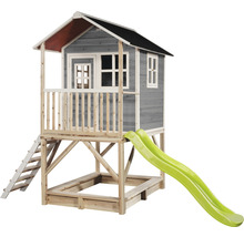 Spielhaus mit Rutsche und Sandkasten für den Garten