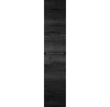 Armoire haute Sanox Frozen couleur de façade black oak 35 x 170 x 35 cm