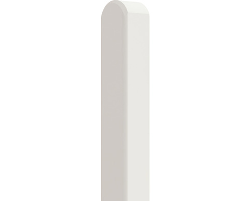 Poteau Osmo tête ronde 9 x 9 x 188 cm blanc