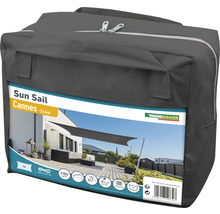 Verpackte rechteckige Windhager Sonnensegel Cannes 3x4 Meter
