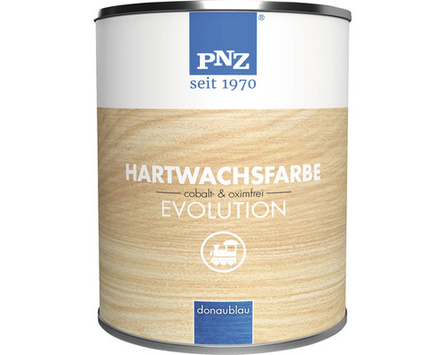 Peinture cire dure PNZ evolution bleu Danube 750 ml Boîte de peinture cire dure Evolution de PNZ