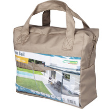 Sonnensegel Cannes Quadrat 4m beige