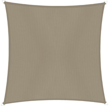 Sonnensegel Cannes Quadrat 4m beige