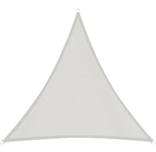 Voile d'ombrage Cannes triangulaire gris 3x3x3 m-thumb-1
