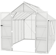 Gewächshaus Vitavia Olymp 9900 Hohlkammerplatten 4 mm 257 x 386 cm silber