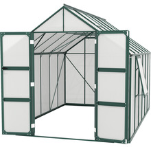 Serre Vitavia Olymp 9900 panneaux alvéolés 4 mm 257 x 386 cm émeraude