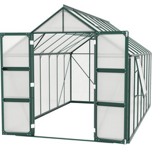 Gewächshaus Vitavia Olymp 11500 Hohlkammerplatten 4 mm 257 x 448 cm smaragd