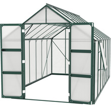 Gewächshaus Vitavia Olymp 11500 Hohlkammerplatten 6 mm 257 x 448 cm smaragd