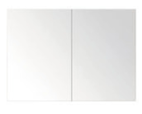 Armoire de toilette Sanox Porto 90 x 13 x 65 cm gris silex 2 portes