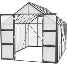 Gewächshaus Vitavia Olymp 9900 Hohlkammerplatten 4 mm 257 x 386 cm schwarz
