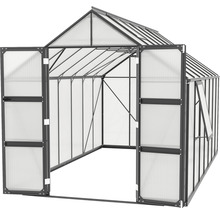 Gewächshaus Vitavia Olymp 11500 Hohlkammerplatten 4 mm 257 x 448 cm schwarz