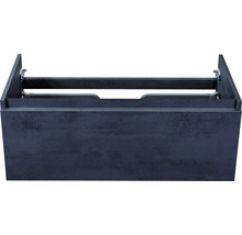 Waschtischunterschrank Sanox Frozen Frontfarbe beton anthrazit BxHxT 100 x 40 x 45 cm