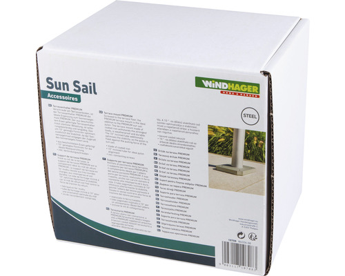 Emballage pour accessoires de voile d''ombrage