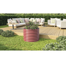 Hochbeet klassisch 630 Vita rund 82,1 x 82,1 x 63 cm rubin