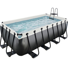 Piscine tubulaire rectangulaire avec échelle