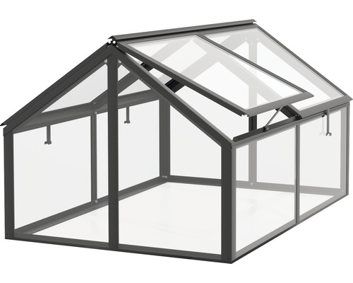 Serre avec fenêtre ouverte pour l''horticulture