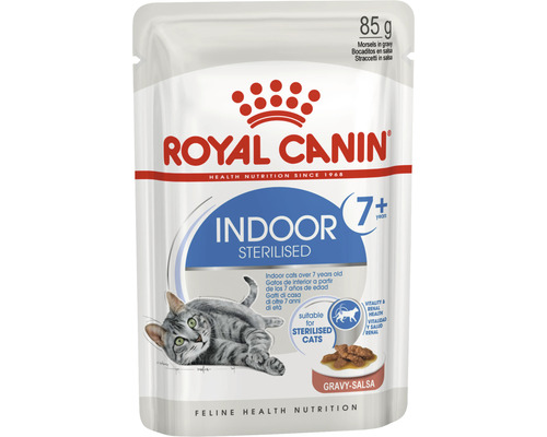 Katzenfutter nass ROYAL CANIN Indoor 7+ Sterilised in Soße 85 g