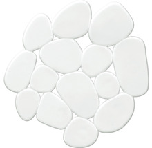 Mosaikfliese mit Kieseloptik