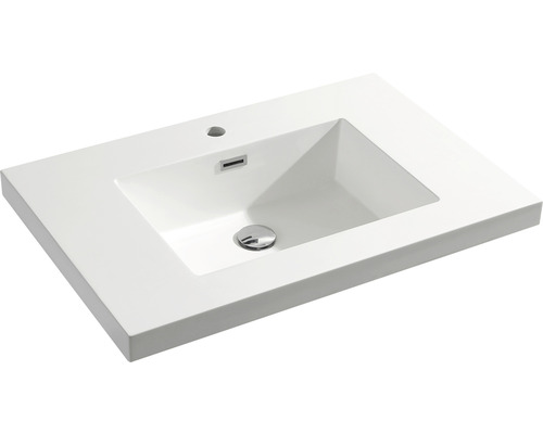 Ensemble de meubles de salle de bains Reno 75 cm chêne