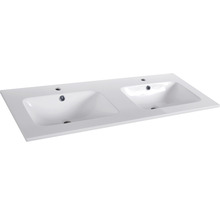 Waschtischplatte mit zwei Waschbecken