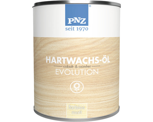 Huile cire dure PNZ evolution incolore mat 2,5 l PNZ Huile-cire dure Evolution, incolore, mat, récipient