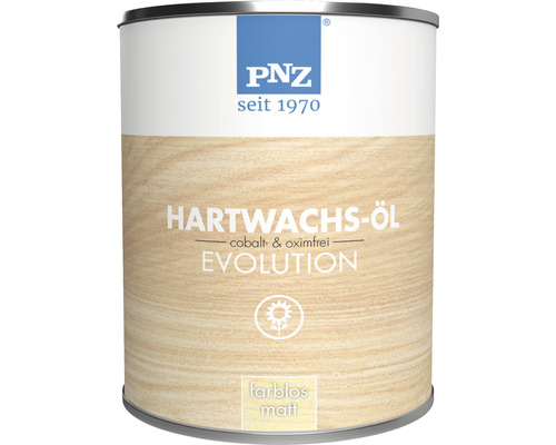 Huile cire dure PNZ evolution incolore mat 750 ml Boîte d''huile de cire dure incolore et mate pour l''intérieur
