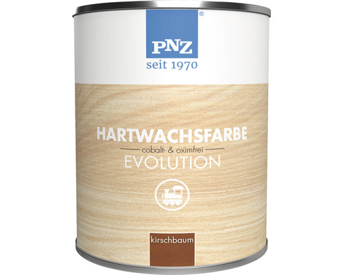 Peinture à cire dure PNZ evolution pour intérieur cerisier 750 ml Boîte de peinture cire dure Evolution, teinte cerisier