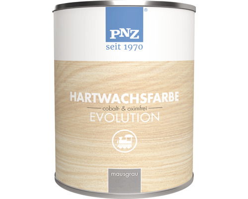 Peinture à cire dure PNZ evolution pour intérieur gris souris 750 ml Boîte de peinture cire dure Evolution gris souris