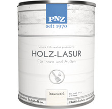 PNZ Holzlasur für Innen und Außen weiß 2,5 l